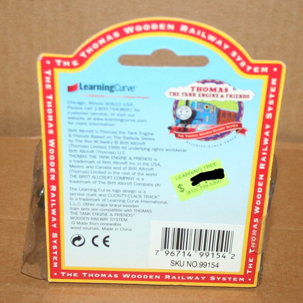 Thomas The Train and Friends Train Handcar Wood Figures 1999 - Picture 2 of 2